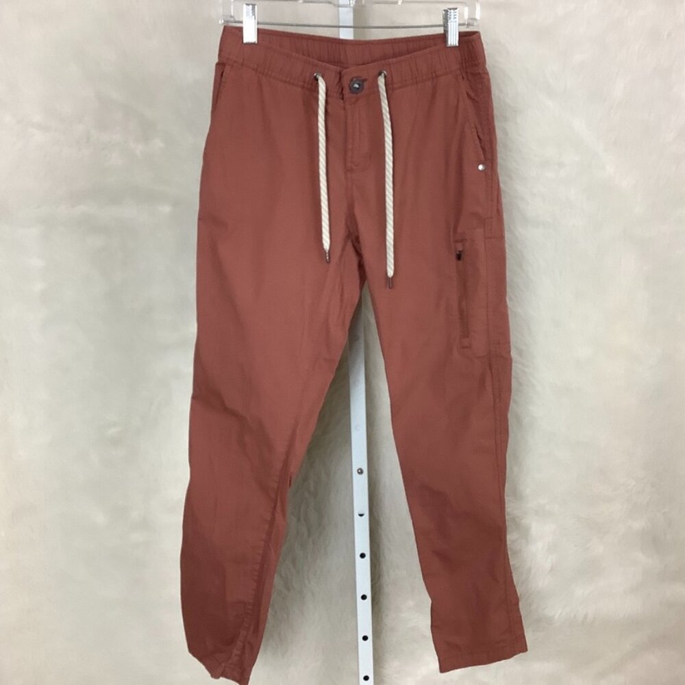 Vuori Pink Brown Clay Terracota Women's Ripstop Pant S
